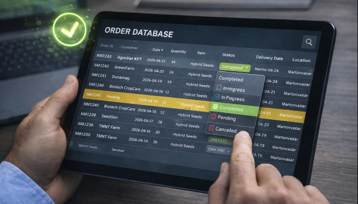 Rendelés visszaigazolása - NemesMag