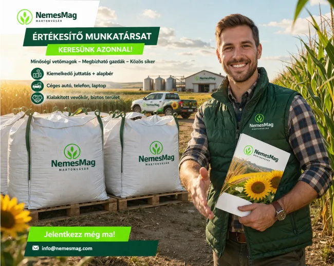 Értékesítő-szaktanácsadó - NemesMag